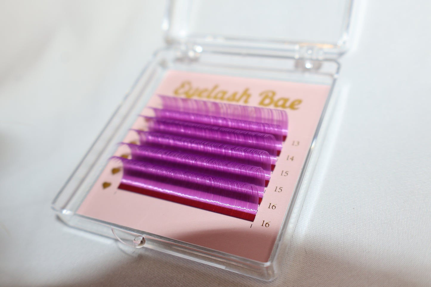 Mini Coloured Lash Trays