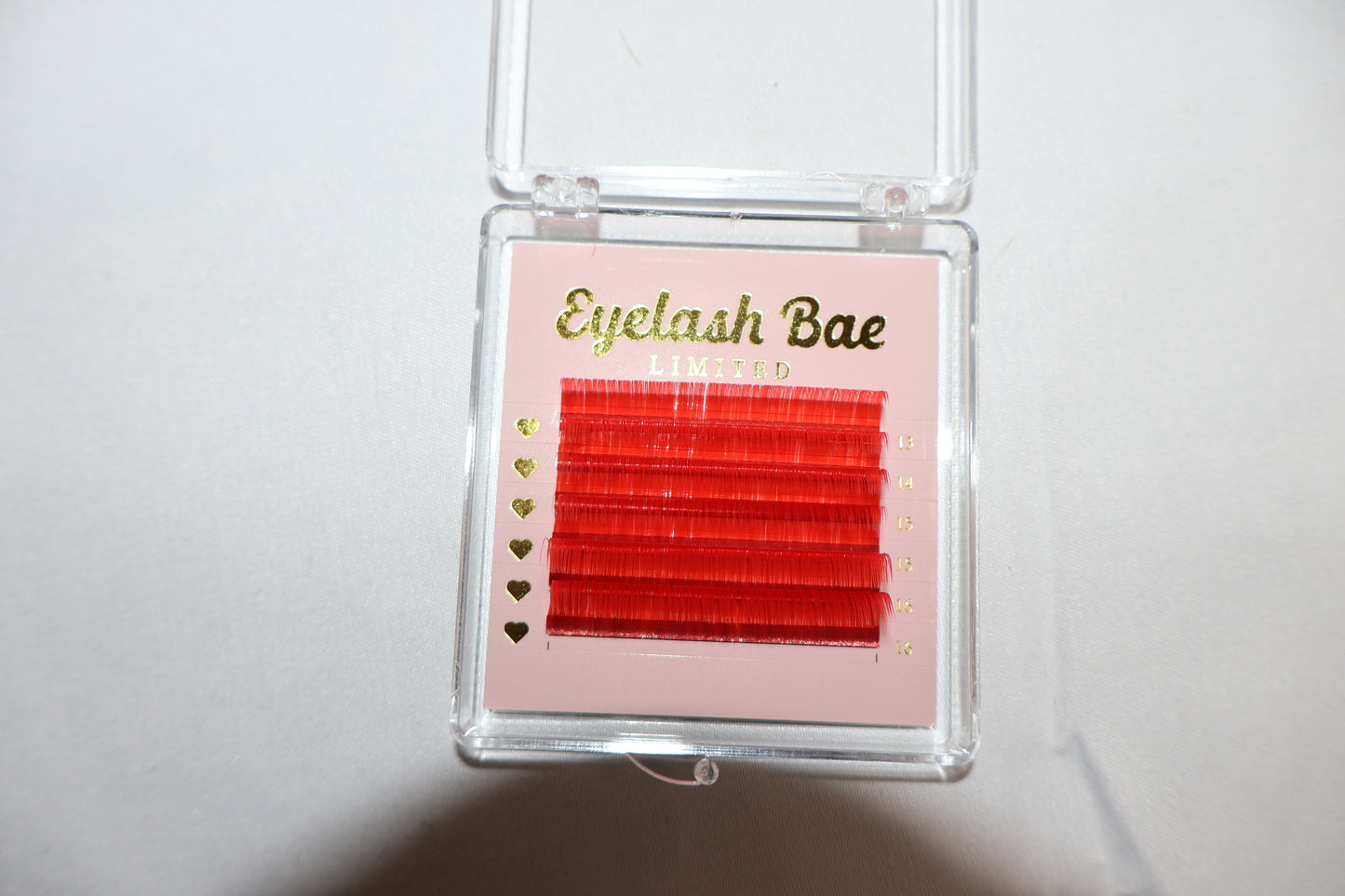 Mini Coloured Lash Trays