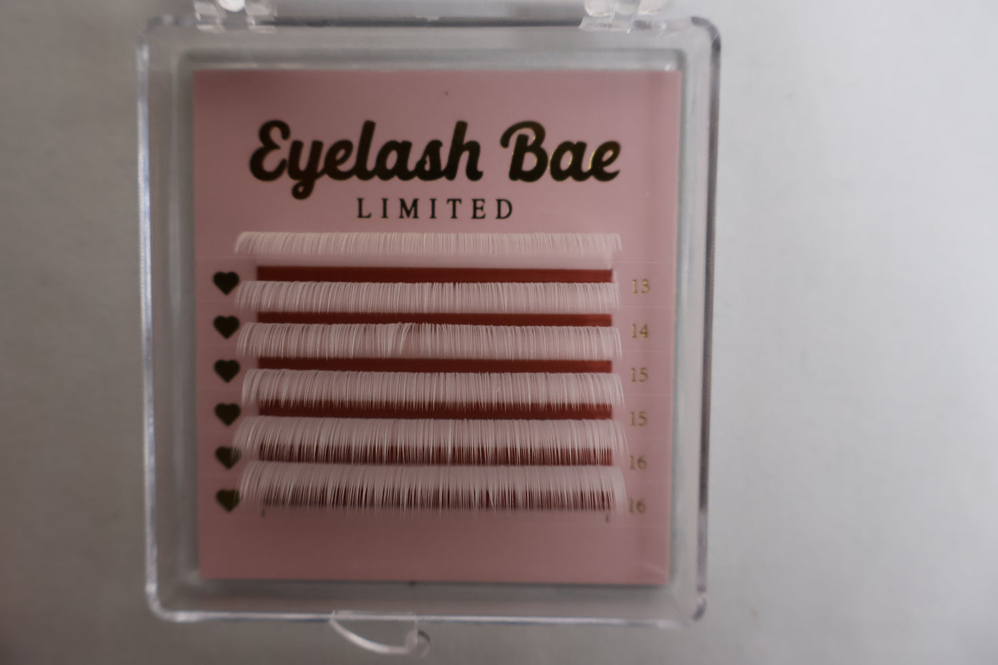 Mini Coloured Lash Trays