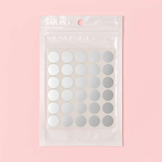 Jade stone foil stickers