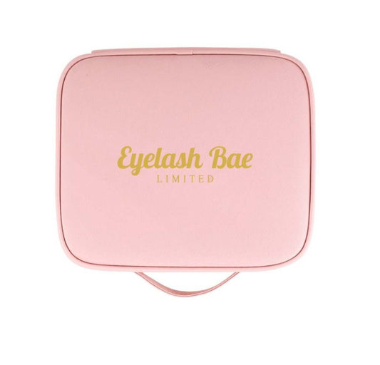 Eyelash Bae Vanity Case with LED mirror