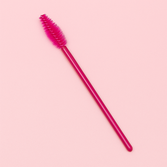 Pear shape mascara wands