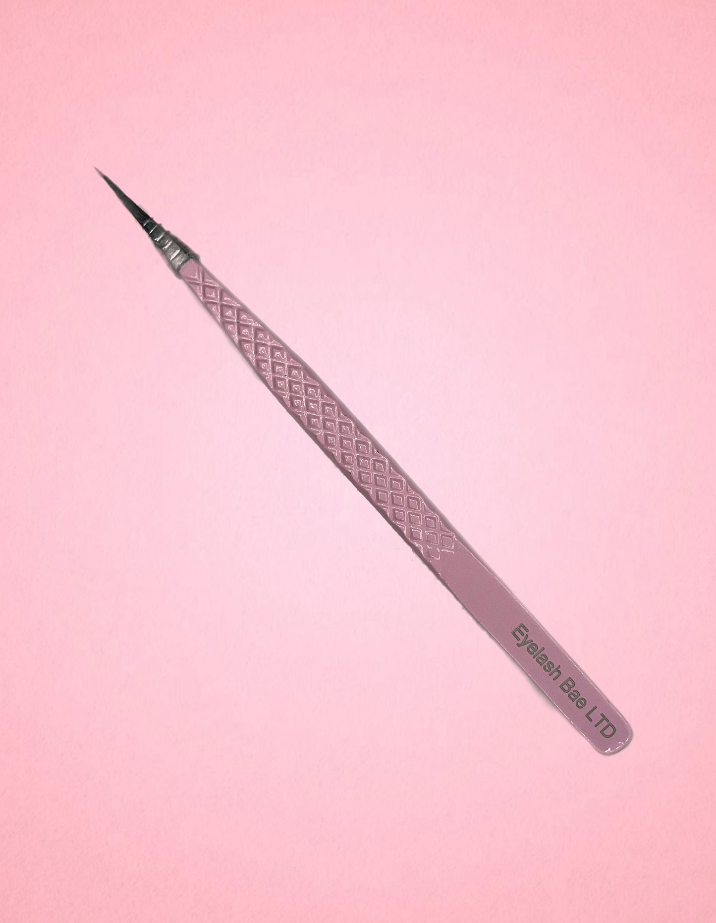 Pink skinny straight tweezer